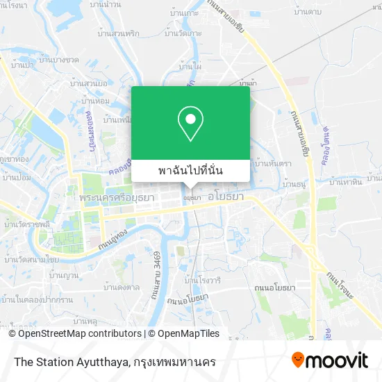 The Station Ayutthaya แผนที่