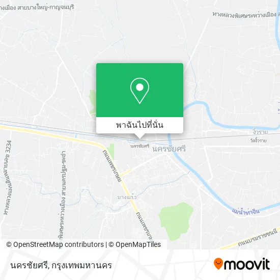 นครชัยศรี แผนที่