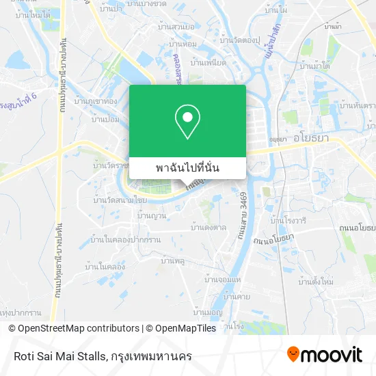 Roti Sai Mai Stalls แผนที่