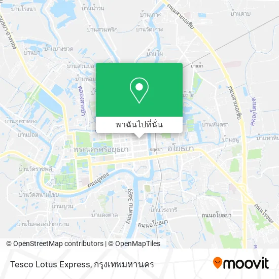 Tesco Lotus Express แผนที่
