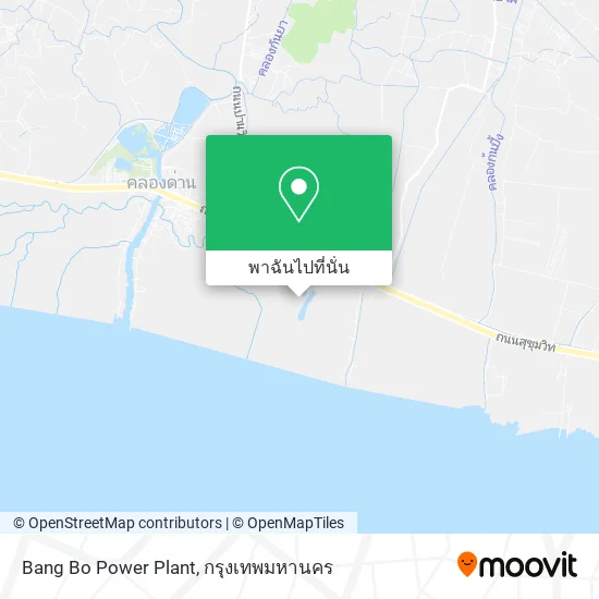 Bang Bo Power Plant แผนที่