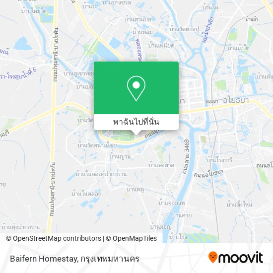 Baifern Homestay แผนที่