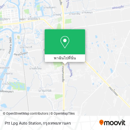 Ptt Lpg Auto Station แผนที่