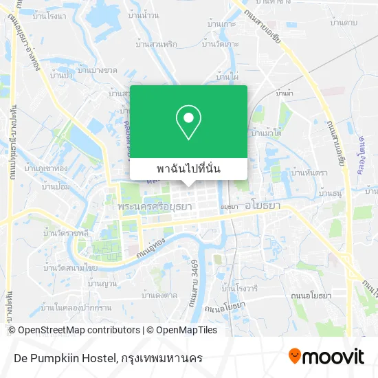 De Pumpkiin Hostel แผนที่