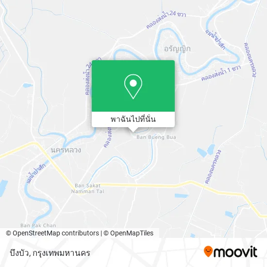 บึงบัว แผนที่