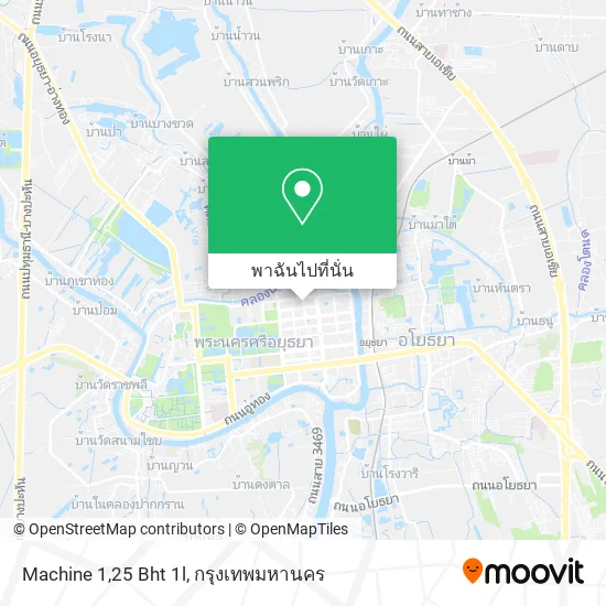 Machine 1,25 Bht 1l แผนที่