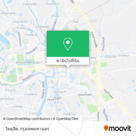 วัดดุสิต แผนที่
