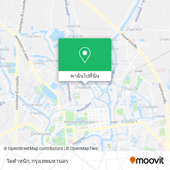 วัดตำหนัก แผนที่