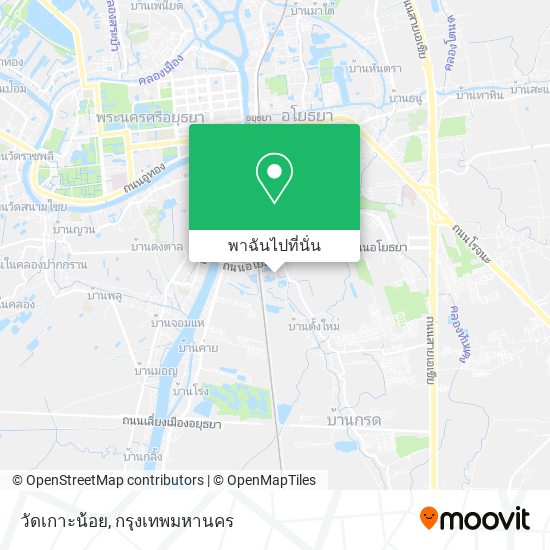 วัดเกาะน้อย แผนที่
