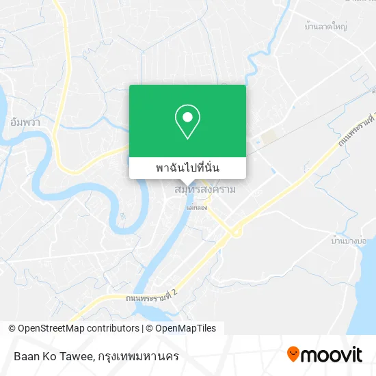 Baan Ko Tawee แผนที่
