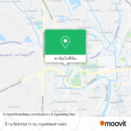 บ้านวัดธรรมาราม แผนที่