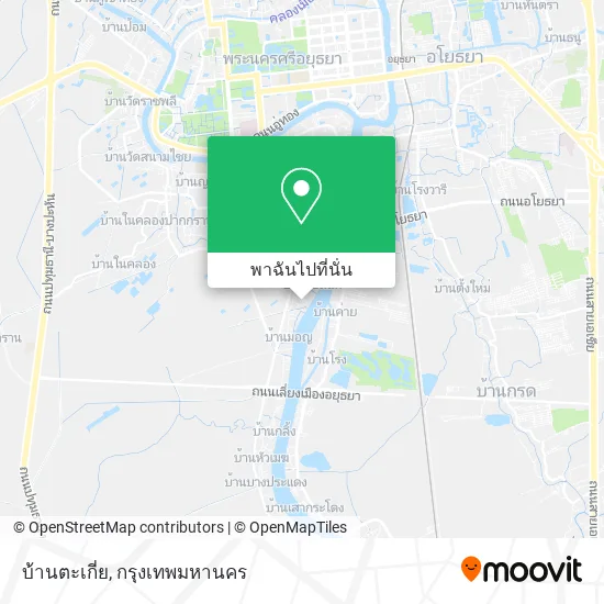 บ้านตะเกี่ย แผนที่