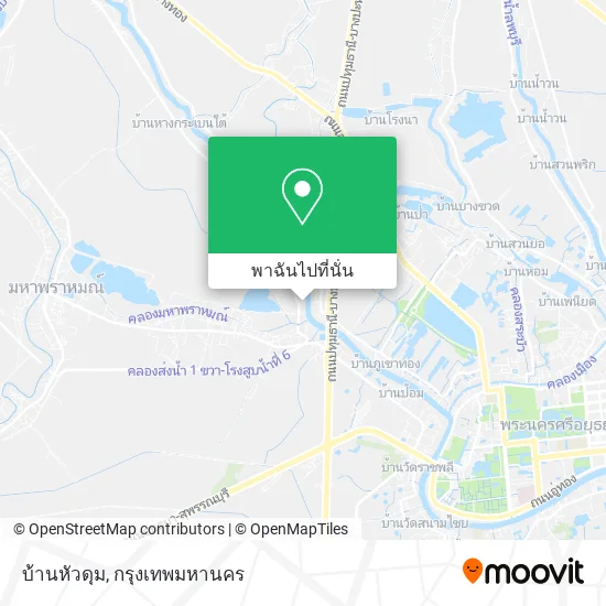 บ้านหัวดุม แผนที่