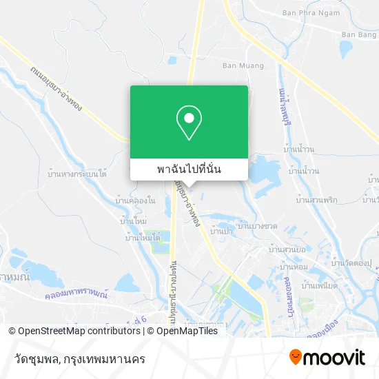 วัดชุมพล แผนที่