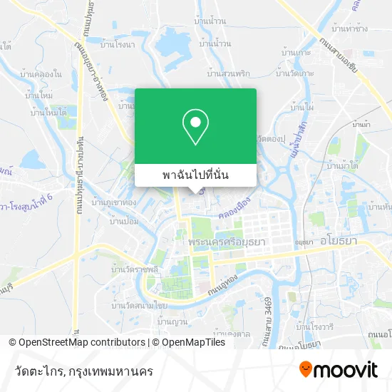 วัดตะไกร แผนที่
