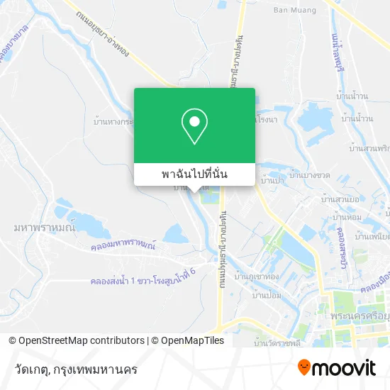 วัดเกตุ แผนที่