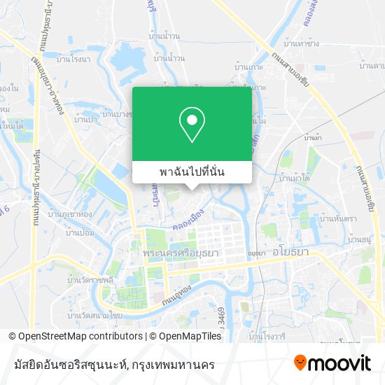 มัสยิดอันซอริสซุนนะห์ แผนที่