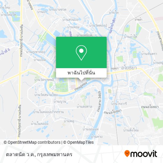 ตลาดนัด ว.ค. แผนที่