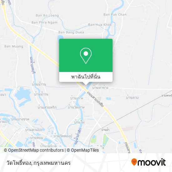 วัดโพธิ์ทอง แผนที่