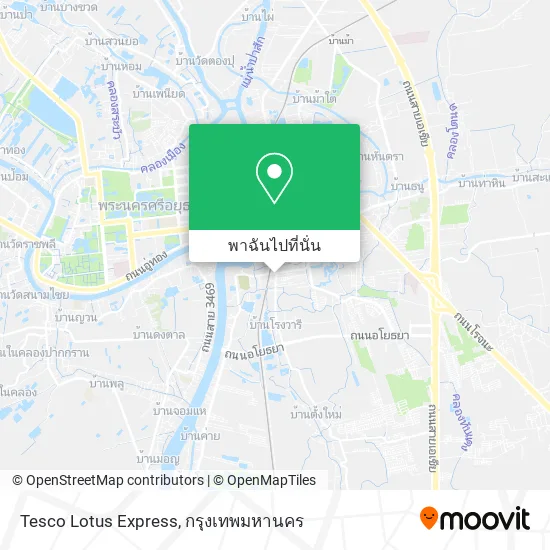 Tesco Lotus Express แผนที่