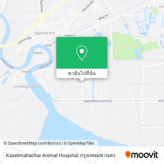 Kasetmahachai Animal Hospital แผนที่