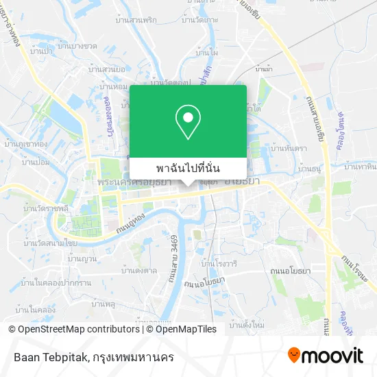 Baan Tebpitak แผนที่