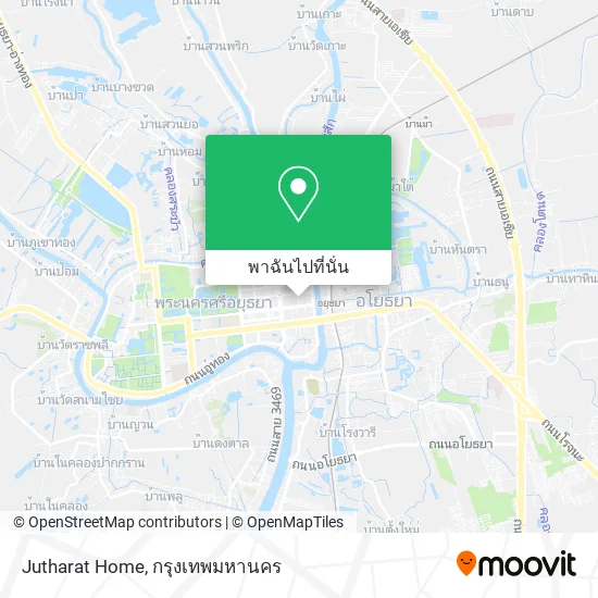 Jutharat Home แผนที่