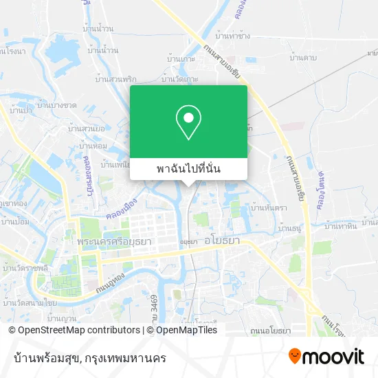 บ้านพร้อมสุข แผนที่