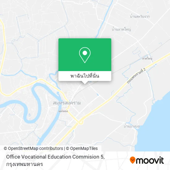Office Vocational Education Commision 5 แผนที่