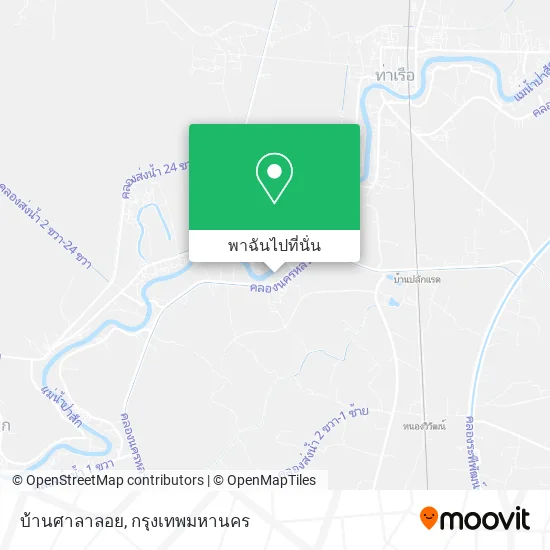 บ้านศาลาลอย แผนที่