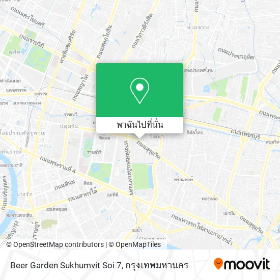Beer Garden Sukhumvit Soi 7 แผนที่