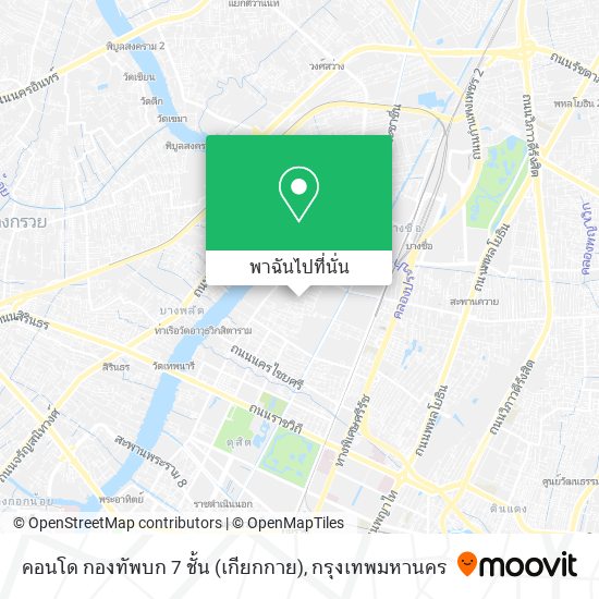 คอนโด กองทัพบก 7 ชั้น (เกียกกาย) แผนที่