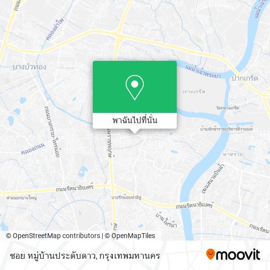 ซอย หมู่บ้านประดับดาว แผนที่