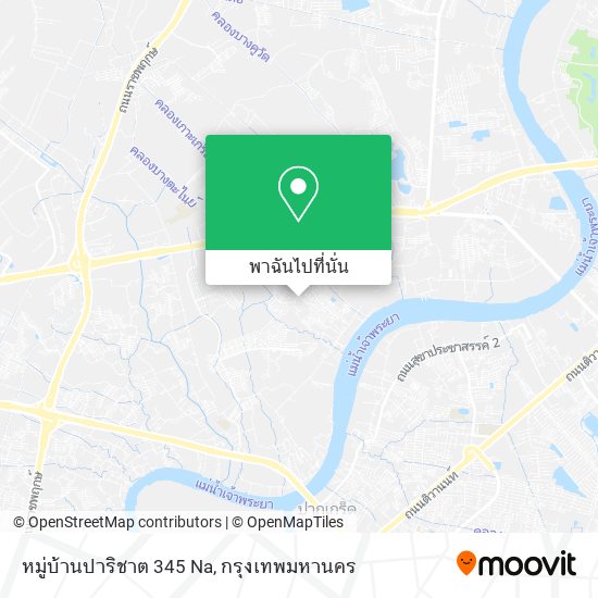 หมู่บ้านปาริชาต 345 Na แผนที่