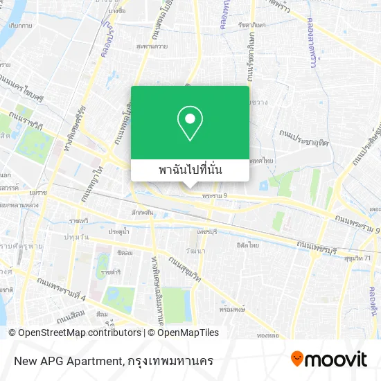 New APG Apartment แผนที่