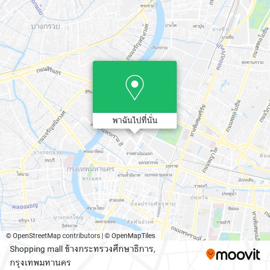 Shopping mall ข้างกระทรวงศึกษาธิการ แผนที่