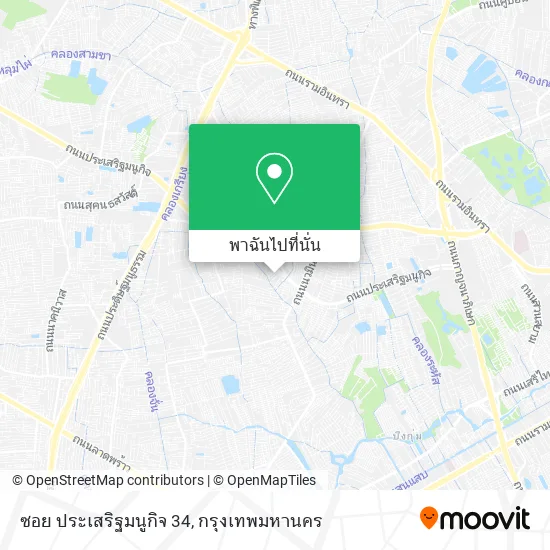 ซอย ประเสริฐมนูกิจ 34 แผนที่