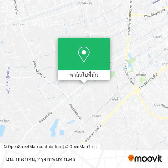 สน. บางบอน แผนที่