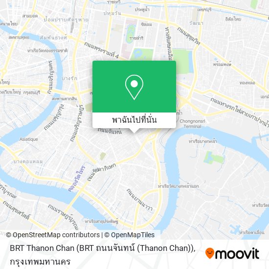 BRT Thanon Chan (BRT ถนนจันทน์ (Thanon Chan)) แผนที่