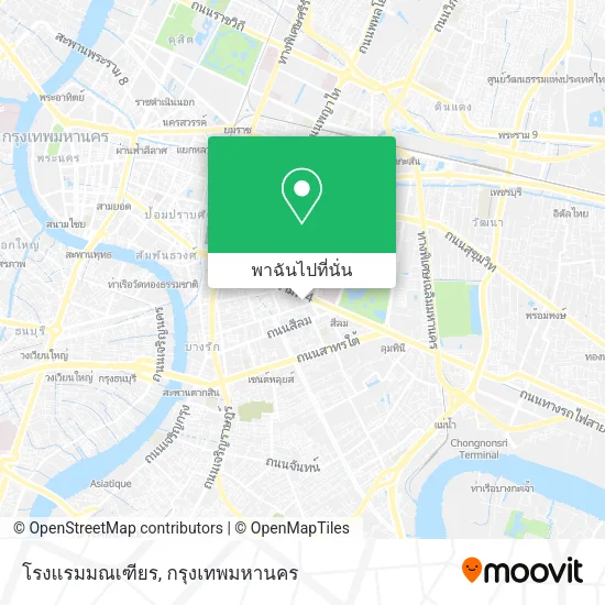 โรงแรมมณเฑียร แผนที่