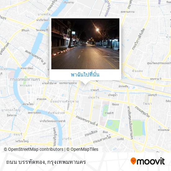 ถนน บรรทัดทอง แผนที่