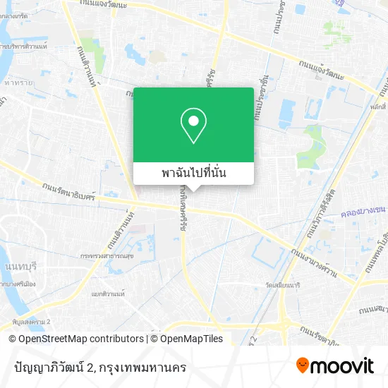 ปัญญาภิวัฒน์ 2 แผนที่