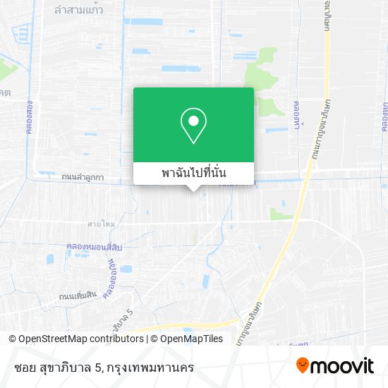 ซอย สุขาภิบาล 5 แผนที่