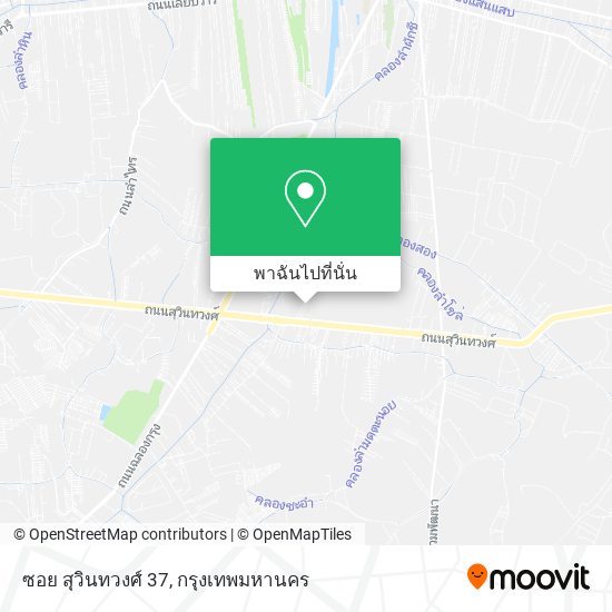 ซอย สุวินทวงศ์ 37 แผนที่