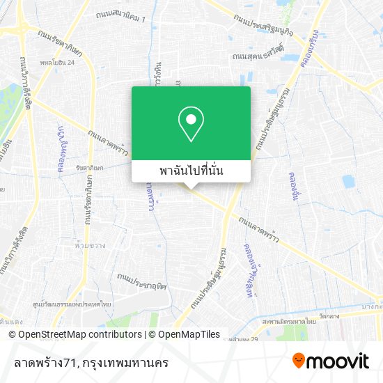 ลาดพร้าง71 แผนที่
