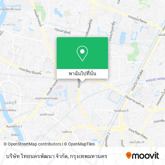 บริษัท ไทยนครพัฒนา จำกัด แผนที่