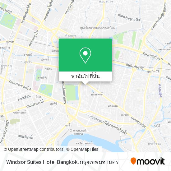 Windsor Suites Hotel Bangkok แผนที่