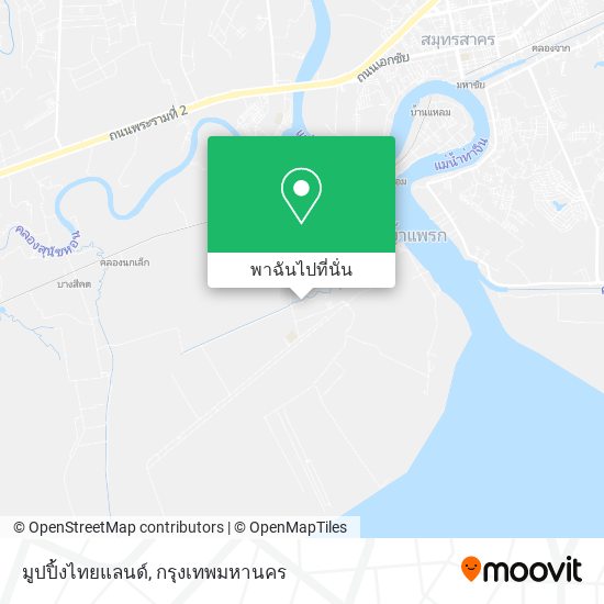 มูปปิ้งไทยแลนด์ แผนที่