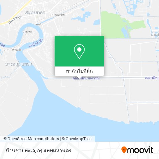 บ้านชายทะเล แผนที่