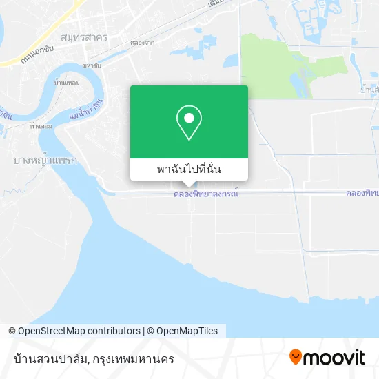 บ้านสวนปาล์ม แผนที่